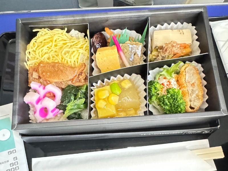 機内食ランチ